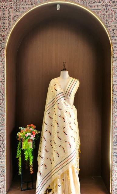Akshara muga cotton surat saree manufacturers